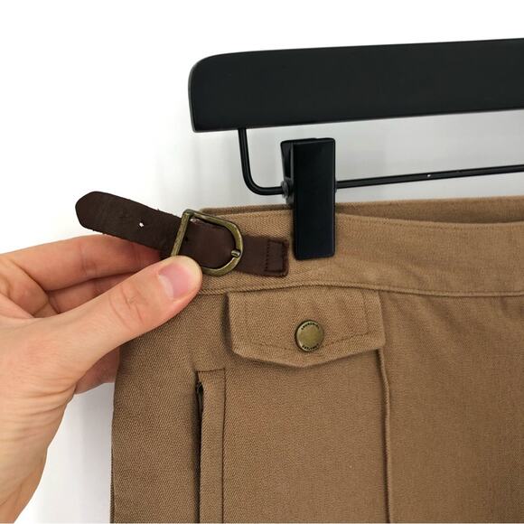 VTG RALPH LAUREN Trouser Straight Pant Tan 10 - Picture 4 of 11